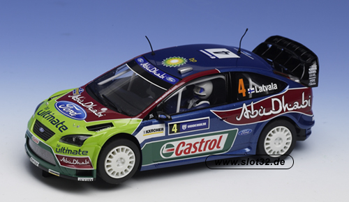 SCALEXTRIC Ford Focus RS WRC Abu Dhabi